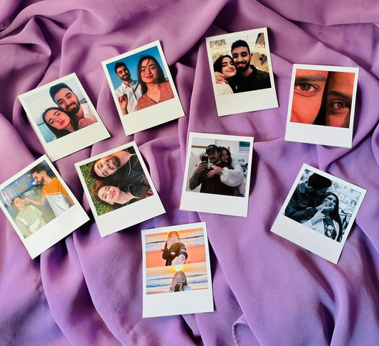 Customizable Polaroid Template – 10 Premium Polaroid Pictures | No Cod Available