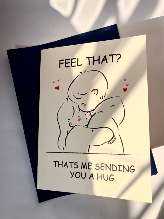 Just a Little Hug – Cute Hug Card | Greeting Card